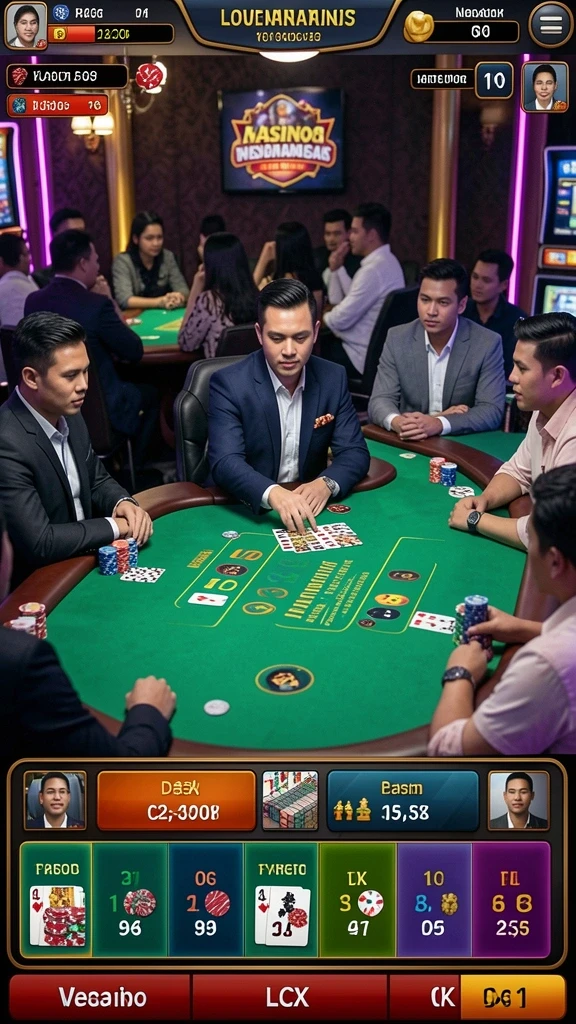 Gambar karakter utama siap beraksi.
