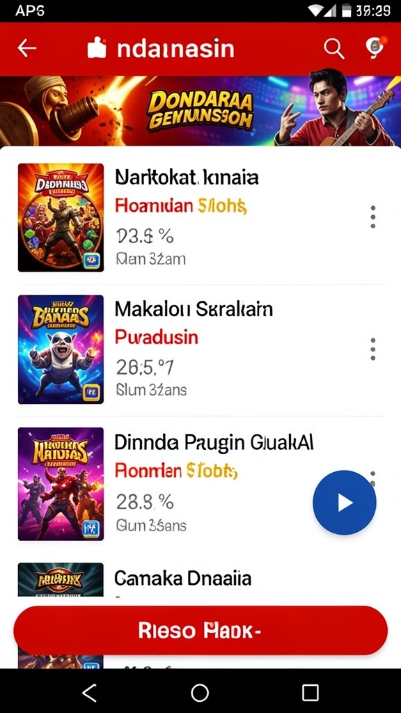Tampilan antarmuka yang menarik dan mudah digunakan.