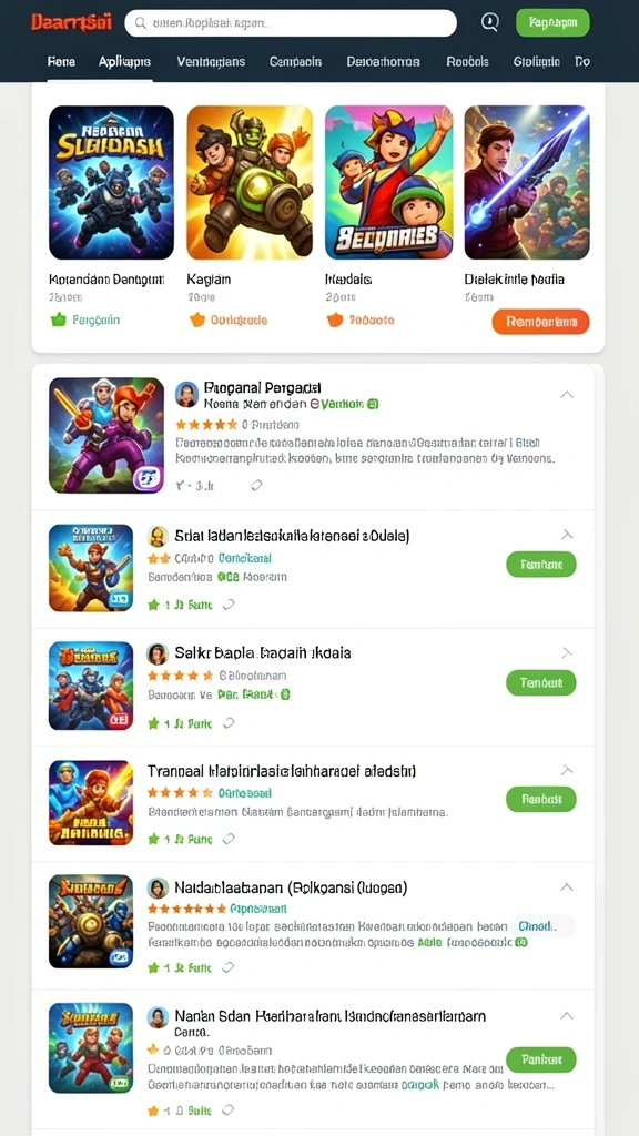 Beragam pilihan tema slot yang menghibur.