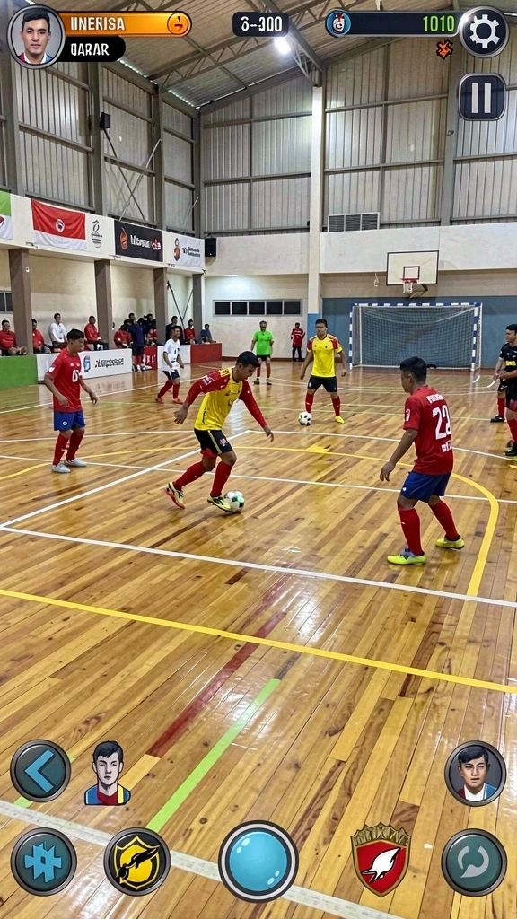 Tampak antarmuka permainan yang inovatif dan menarik.