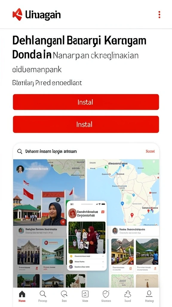 Tampilan antarmuka utama BUKIT777 yang menarik.