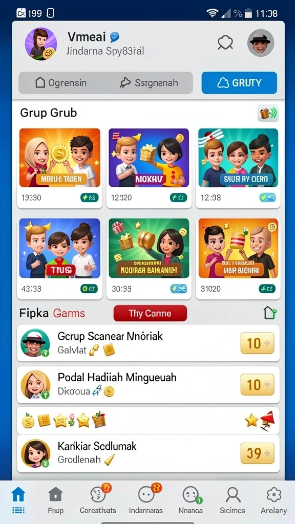 Tampilan antarmuka yang menarik dan intuitif.