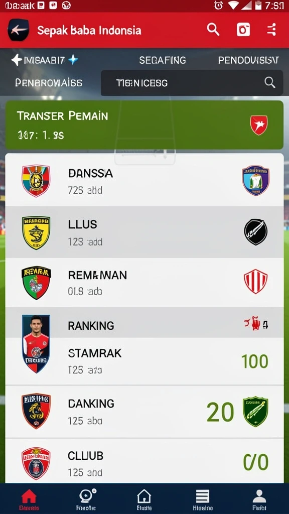 Antarmuka pengguna yang intuitif dan mudah dijelajahi.