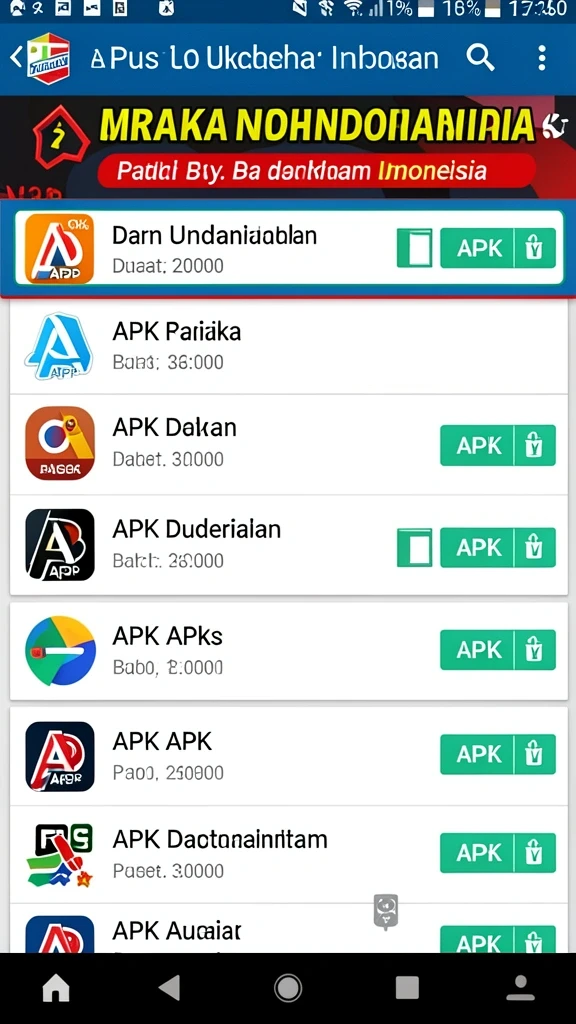 Tampilan antarmuka yang user-friendly.