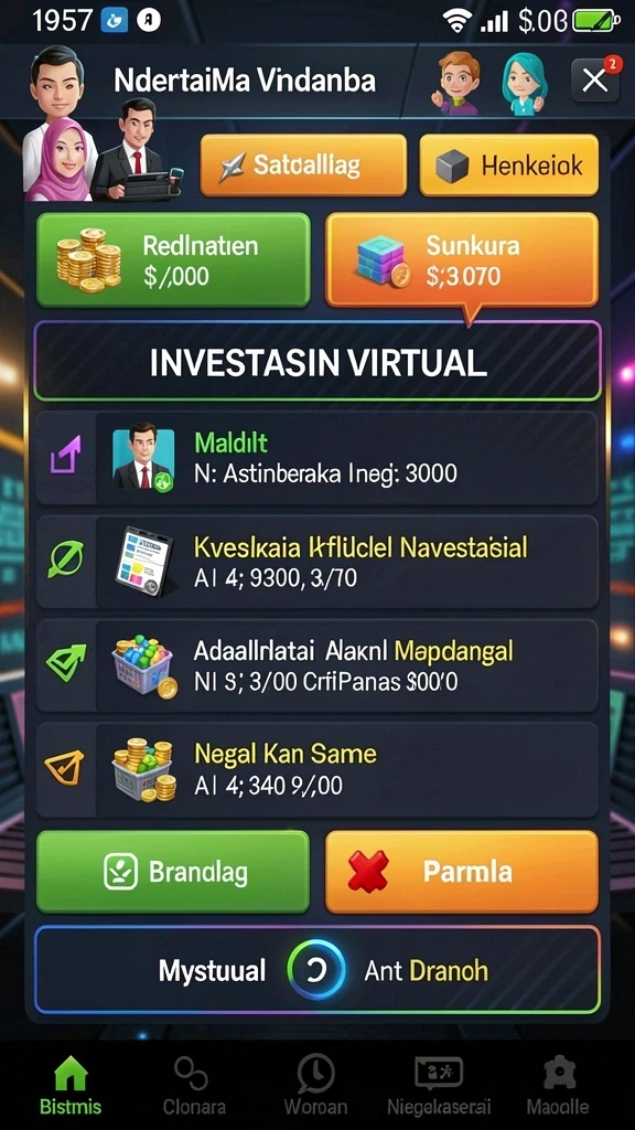 Upgrade karakter yang seru dan menarik.