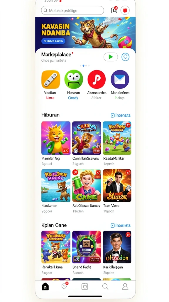 Mini-game seru yang menguji keberuntungan dan skill.
