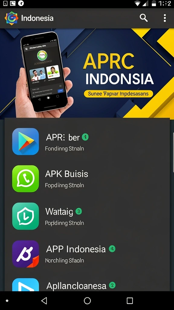 Tampilan awal yang menarik dan interaktif.