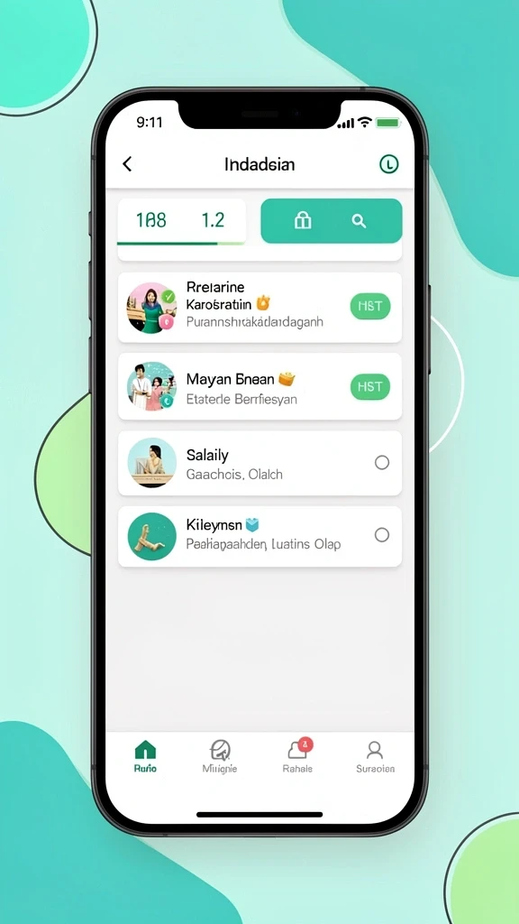 Tampilan awal game HALIMTOTO dengan karakter dan lokasi yang menarik.