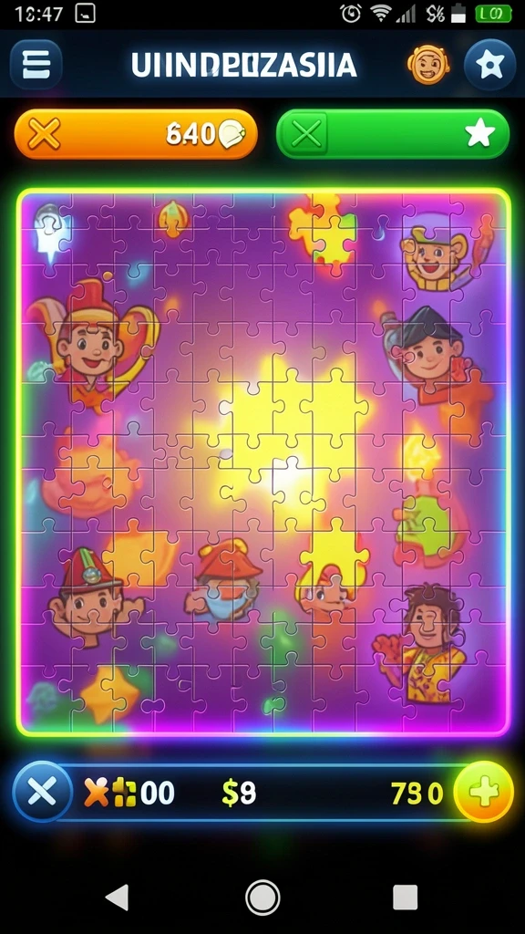 Mode multiplayer saat berkompetisi dengan teman.