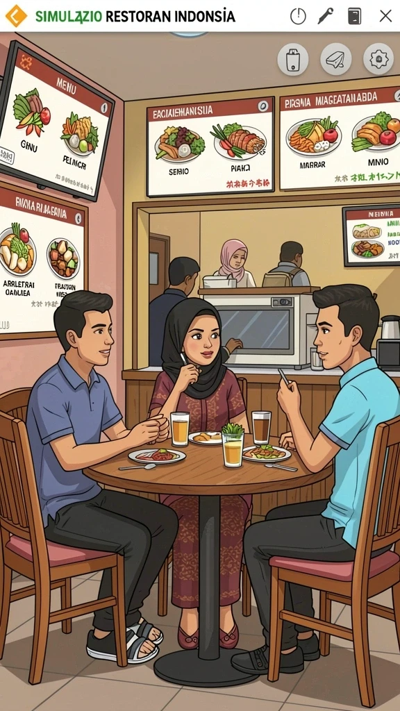 Gambar aktivitas multiplayer yang seru dan dinamis.
