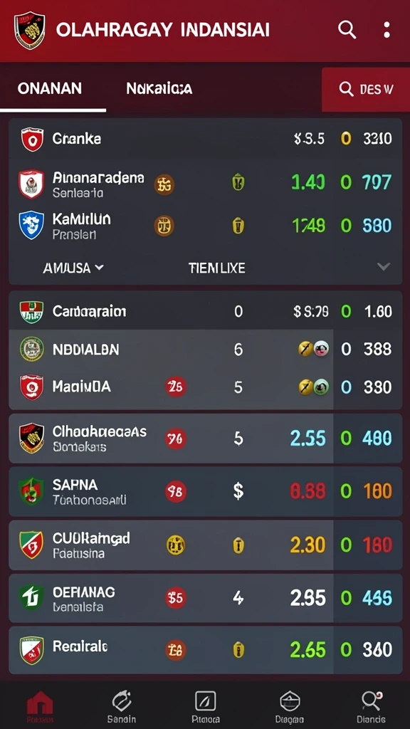 Screenshot menunjukkan berbagai tema slot yang tersedia.