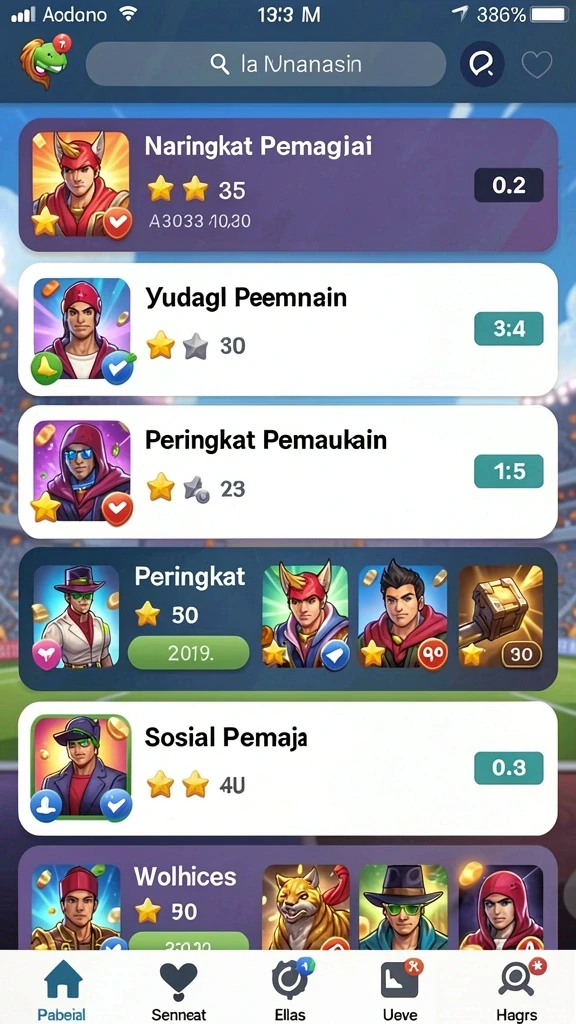 Tampilan antarmuka yang ramah pengguna.