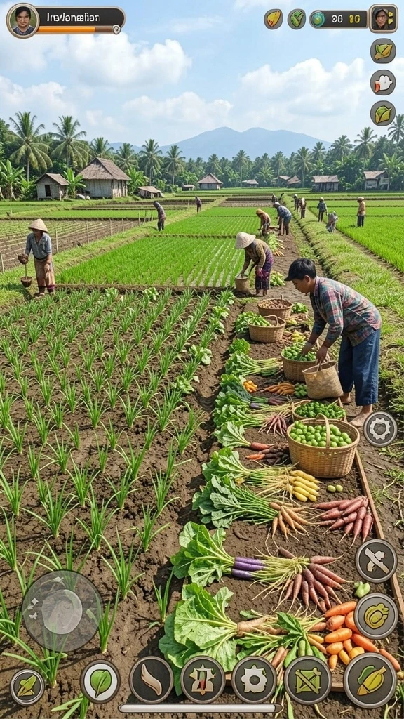 Tangkapan layar menunjukkan antarmuka permainan yang menarik.