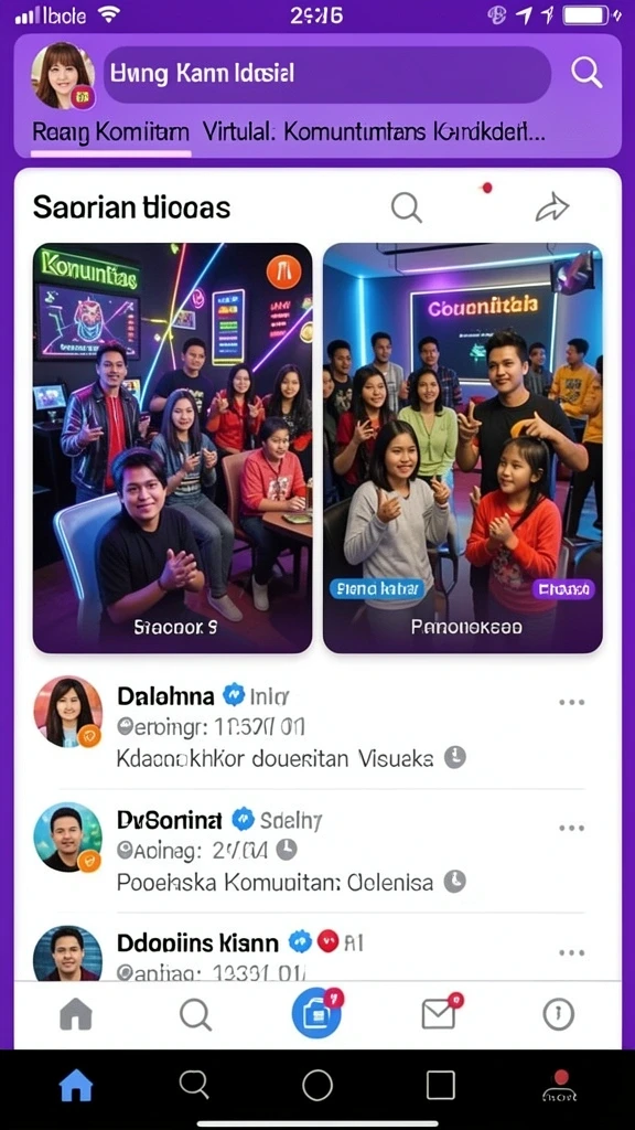 Tampilan antarmuka yang menarik dan mudah digunakan.