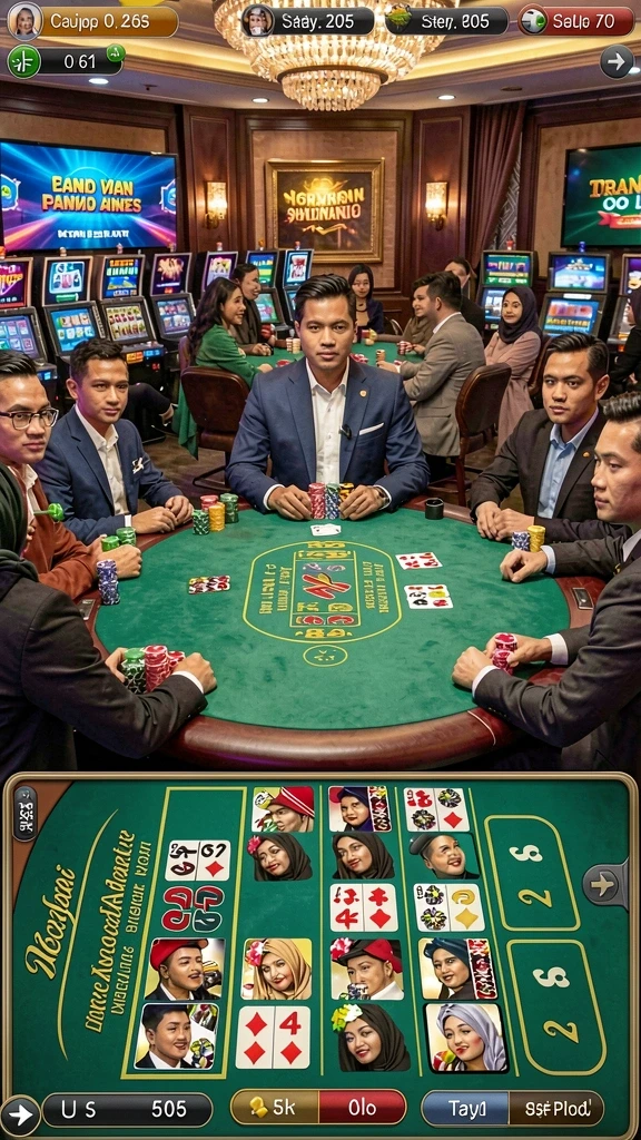 Screenshot karakter karakter unik dalam game KM789.