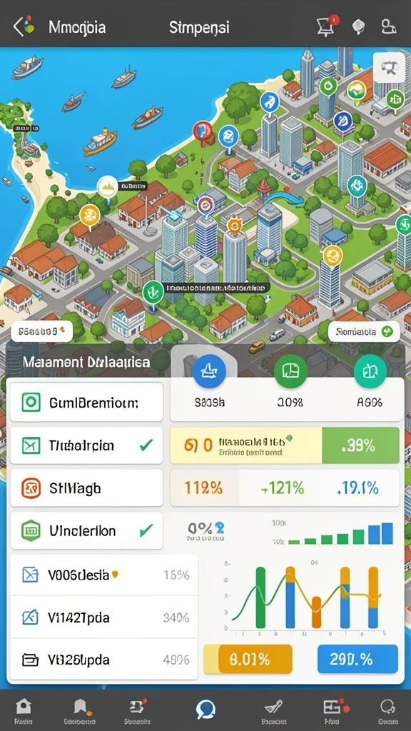 Fitur sosial yang memungkinkan kompetisi dengan teman.