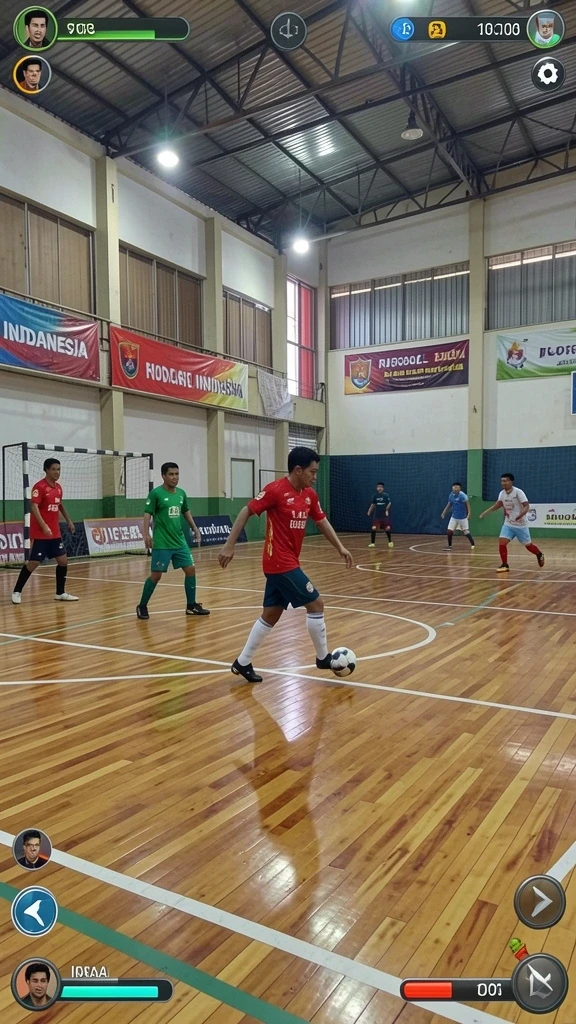 Tampilan antarmuka yang modern dan menarik.