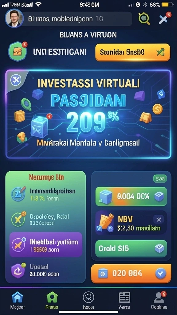 Beragam pilihan permainan menarik untuk dimainkan.