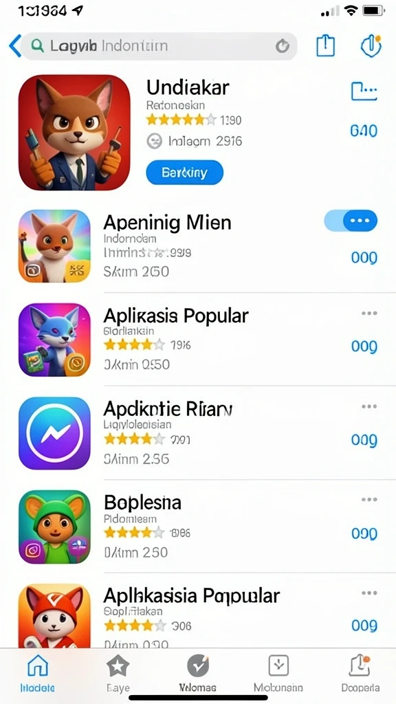 Tampilan karakter yang bisa disesuaikan oleh pemain.