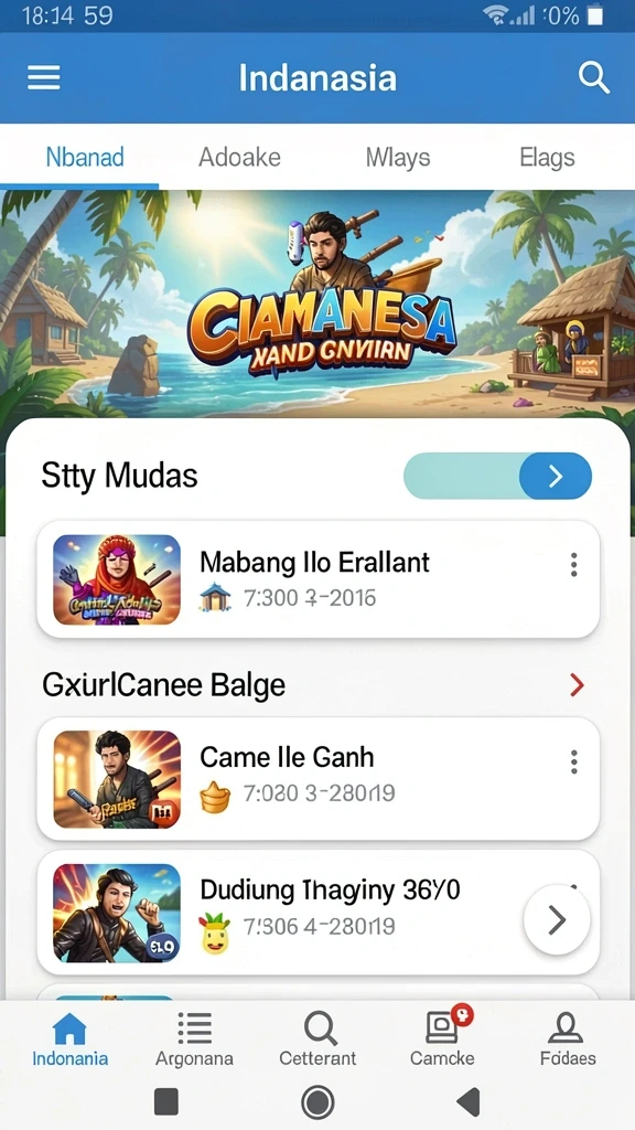Gameplay yang seru dengan berbagai tantangan yang menanti.