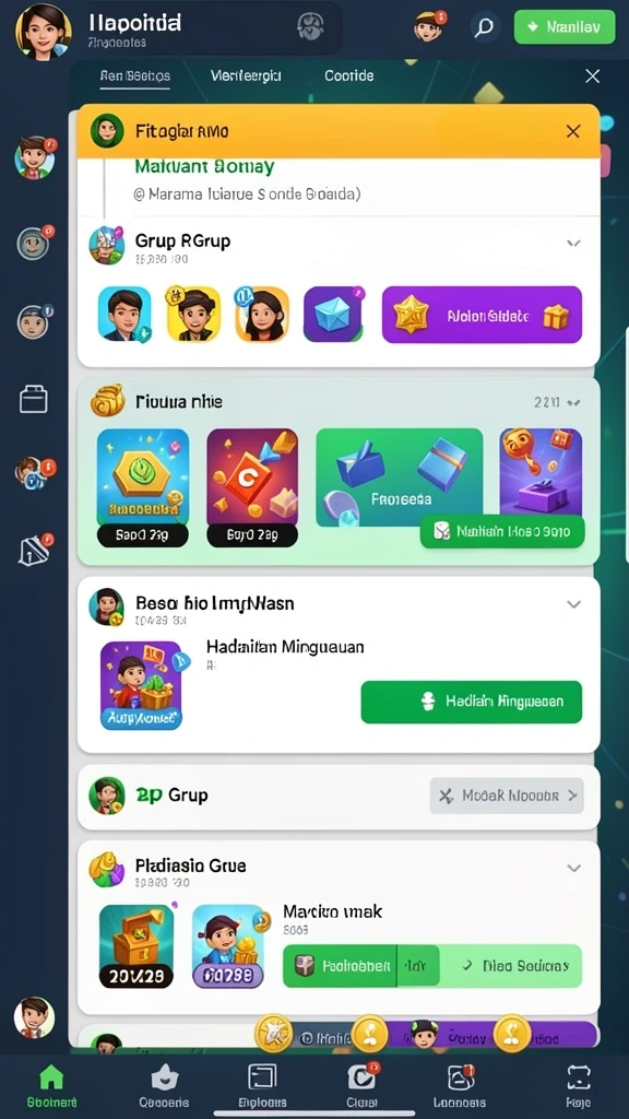 Tampilan antarmuka pengguna yang intuitif dan menarik.