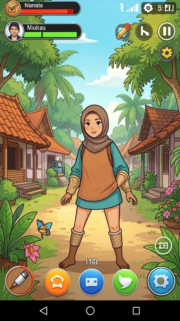 Tantangan harian yang membuat permainan semakin seru.
