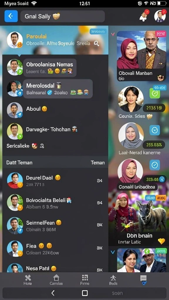 Tantangan menarik di setiap level permainan.