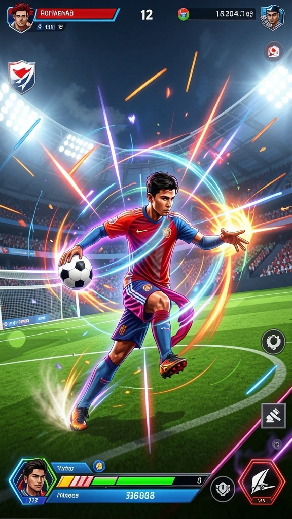 Tampilan antarmuka permainan yang menarik dan mudah digunakan.