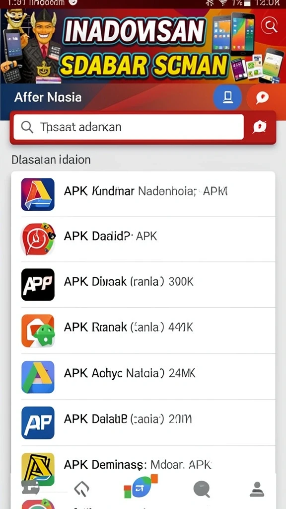 Karakter hantu yang menakutkan dan penuh warna.