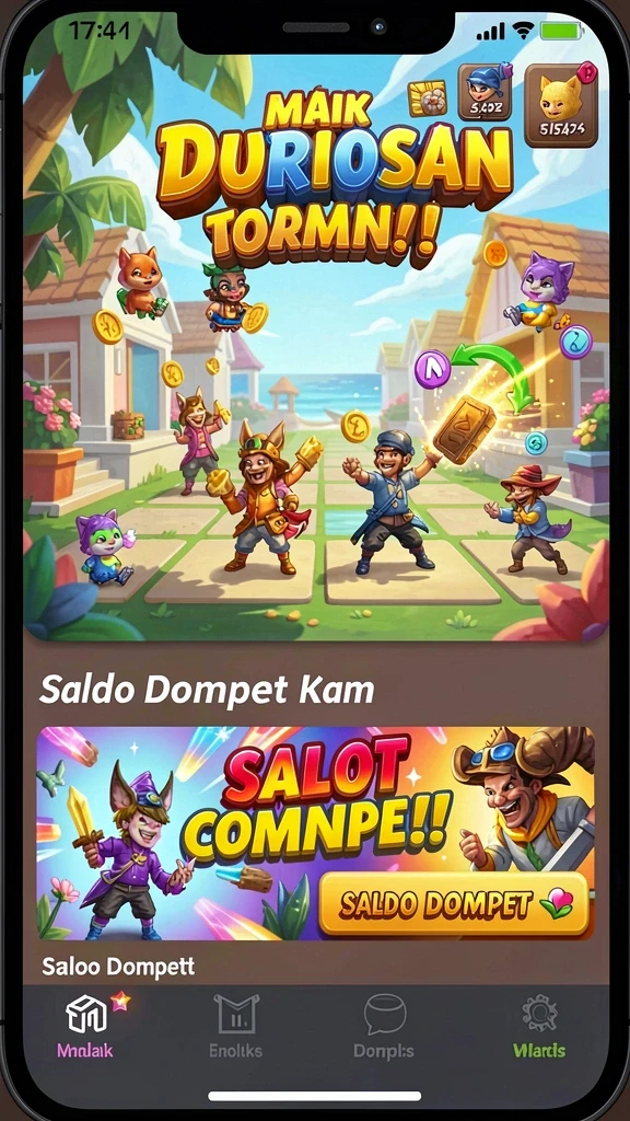 Tampilan antarmuka yang menarik dan intuitif.