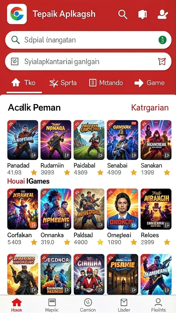 Tampilan antarmuka yang intuitif dan ramah pengguna.
