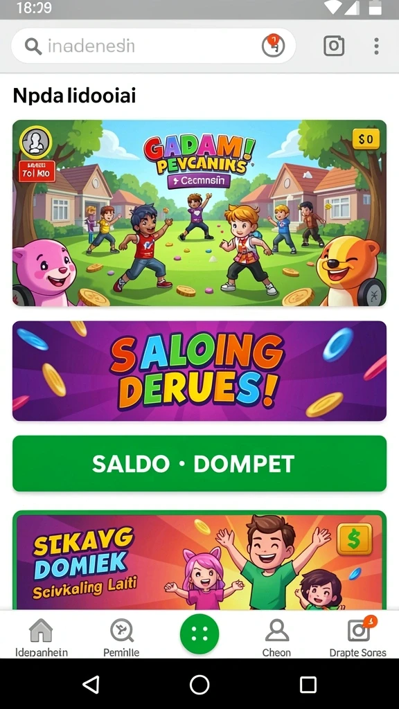 Karakter yang beragam dengan kemampuan unik.