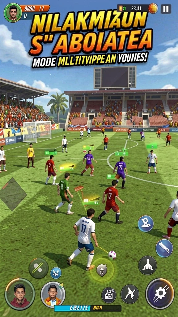 Fitur multiplayer untuk bersaing dengan teman-teman.