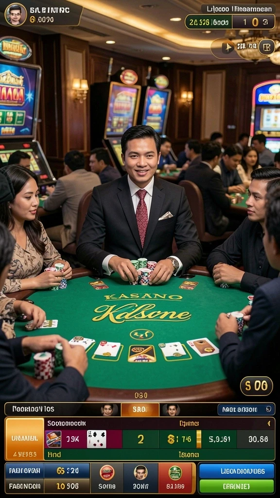 Berbagai pilihan permainan judi yang menarik.