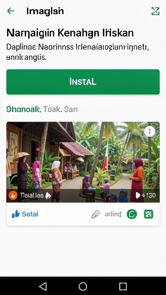 Tampilan antarmuka yang intuitif dan ramah pengguna.